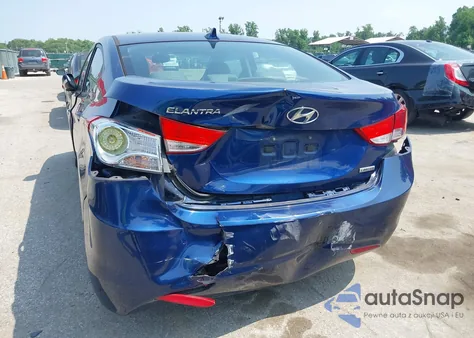 2013 Hyundai Elantra Gls/Limited from USA, damaged, VIN KMHDH4AE5DU509717
